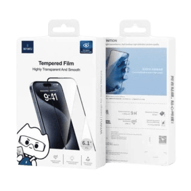 Dán kính cường lực iPhone 15/16 WIWU