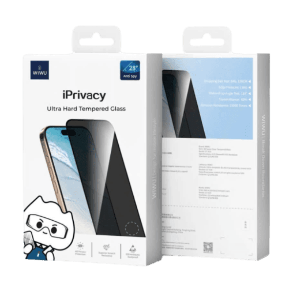 Dán kính cường lực iPhone 14 Pro Max WIWU Chống nhìn trộm