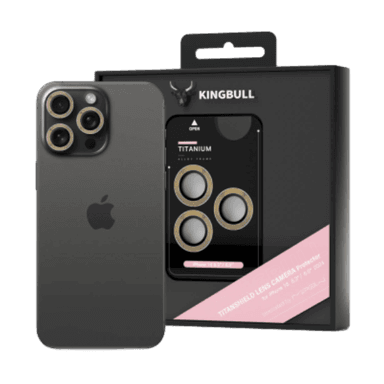 Dán kính cường lực camera iPhone 16 Pro/16 Pro Max Mipow KingBull