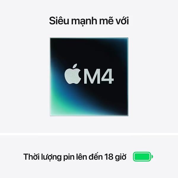 MacBook Air M4 13 inch 16GB/512GB Chính Hãng (Đã kích hoạt)