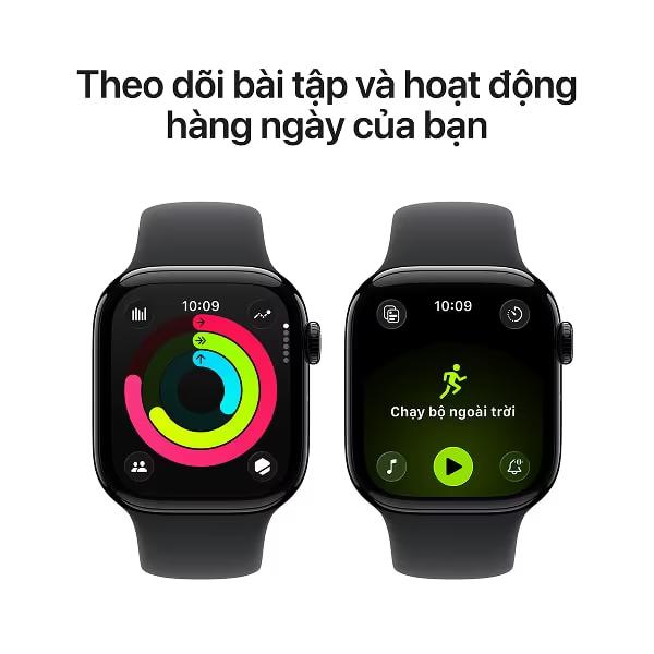 Apple Watch Series 11 42mm (GPS) Viền nhôm - Dây cao su M/L