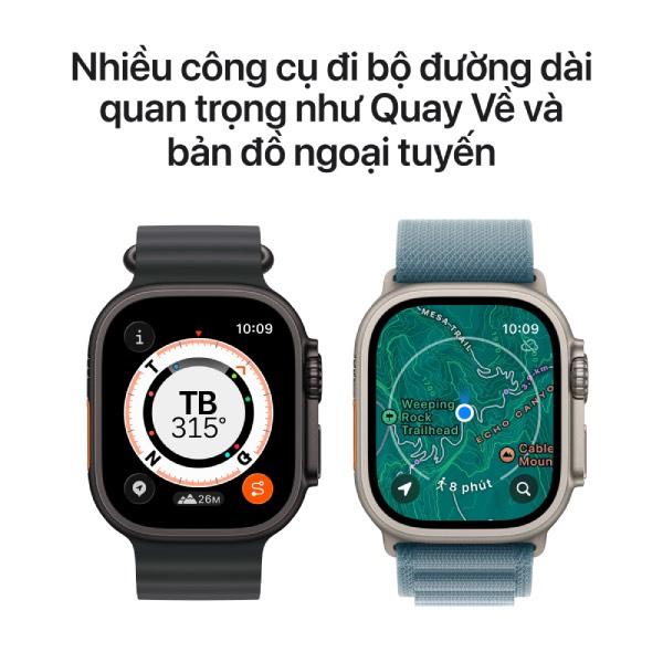 Apple Watch Ultra 3 (2025) 49mm (5G) Viền Titan - Dây Alpine