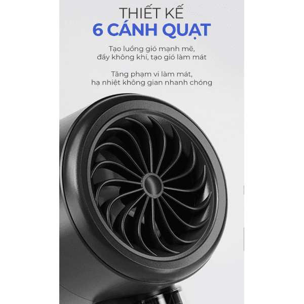 Quạt sạc cầm tay mini MAGIC A-009