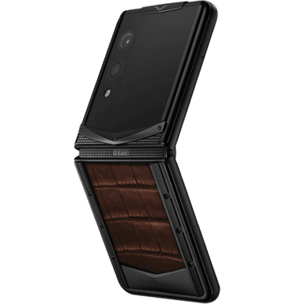 Vertu Quantum Flip Amber Brown Alli
