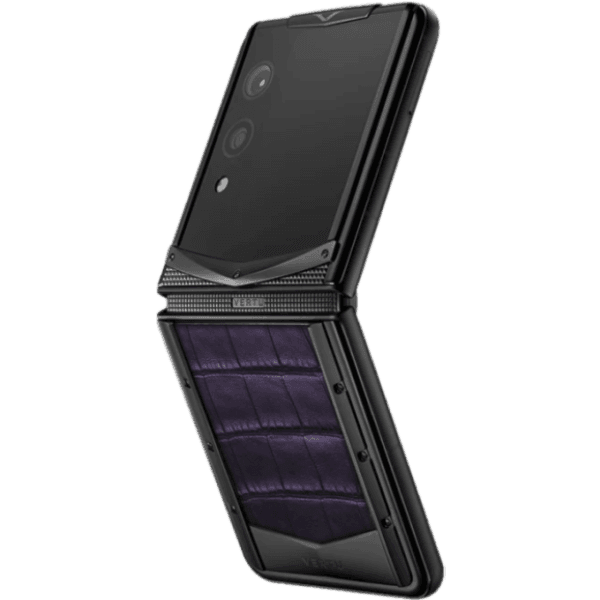 Vertu Quantum Flip Black Dark Purple Alli