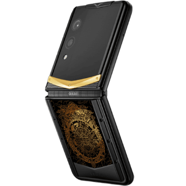 Vertu Quantum Flip Gold V Big Lacquer Kam Nine Palace Eight Diagrams