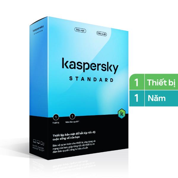 Phần mềm diệt virus Kaspersky Plus 1 thiết bị/ 1 năm
