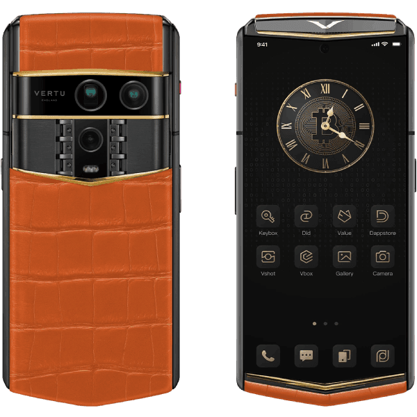 Vertu Agent Q Alligator Quint Gold Diamond Collector’s Edition Radiant Phoenix 1TB