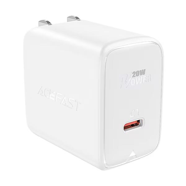 Củ sạc Acefast PD3.0 20W 1 cổng USB-C A3 (Chân gập) Cũ