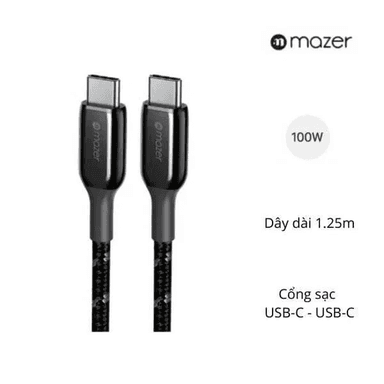 Dây cáp sạc MAZER Infinite.LINK 3 Pro Cable USB-C