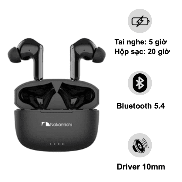 Tai nghe TWS Nakamichi Hue-Tulip