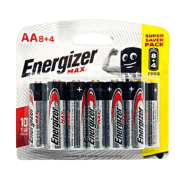 Pin Energizer Max AA E91 BP8+4 (E303247600)