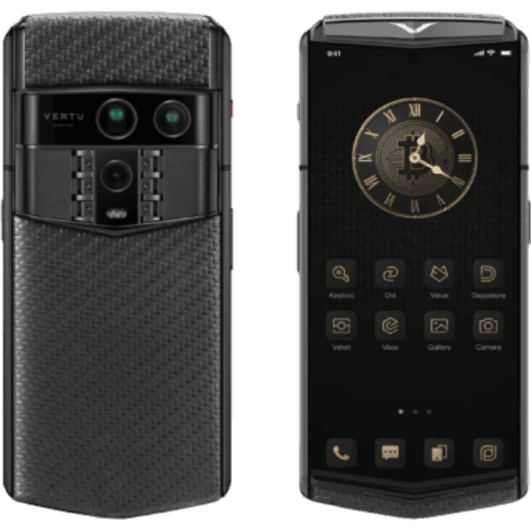 Vertu Agent Q Black Advanced Set Carbon Fiber Black 1TB