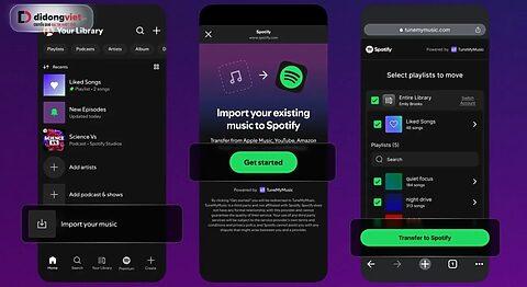 Spotify Chính Thức Cho Phép Nhập Playlist Trực Tiếp: Tín Đồ Âm Nhạc “Chuyển Nhà” Dễ Hơn