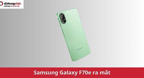 Samsung Galaxy F70e ra mắt: Pin “khủng” 6000mAh, chất liệu da sinh học, liệu có đáng tiền?