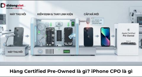 Hàng Certified Pre-Owned Là Gì? iPhone CPO là gì