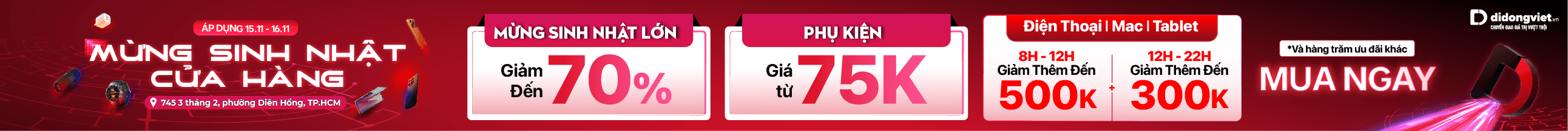 Sinh nhật cửa hàng