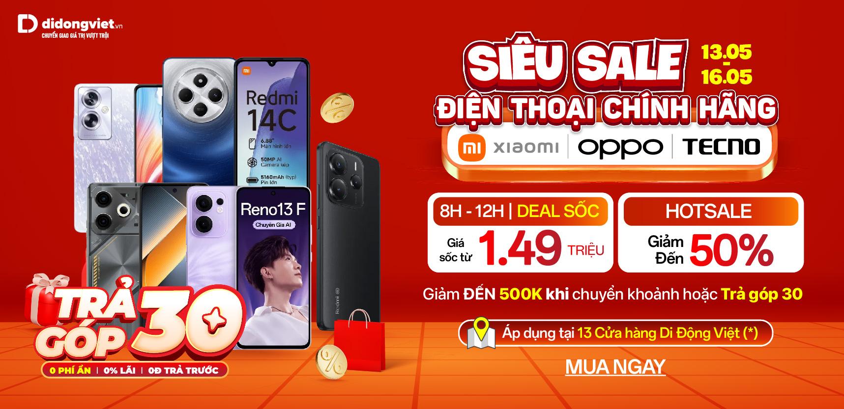XIAOMI DEAL SỐC 10-11/5