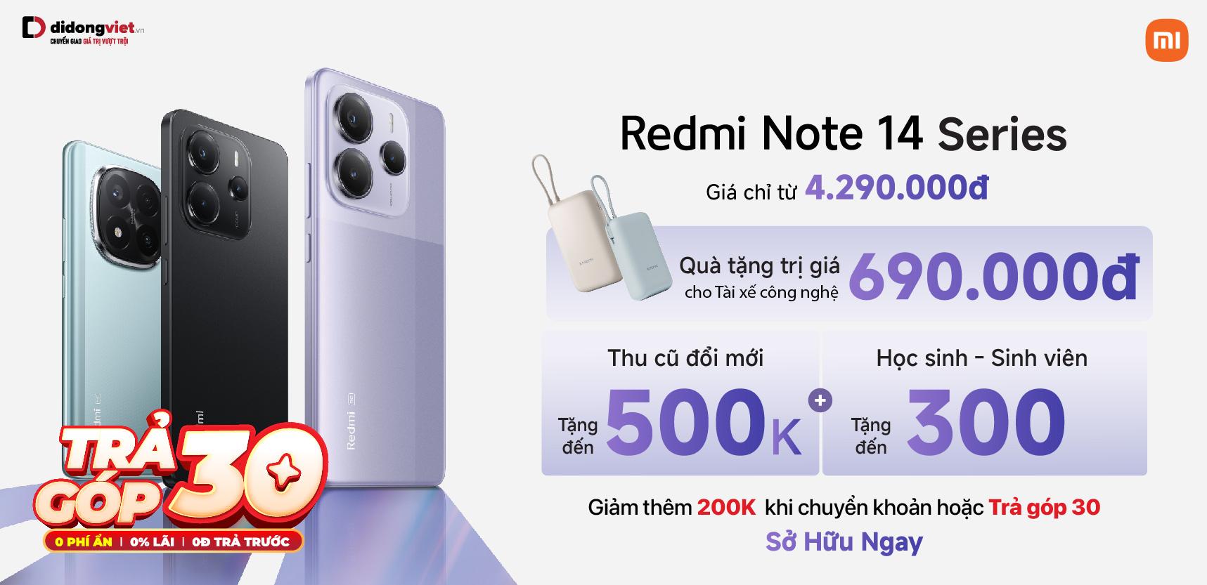 REDMI NOTE 14 SERIES