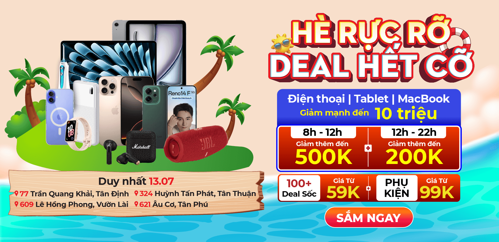 2 NGÀY DEAL SỐC 22-23.04 APPLE