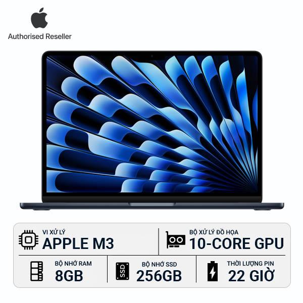 MacBook Air M3 13 inch 8GB/512GB Chính Hãng