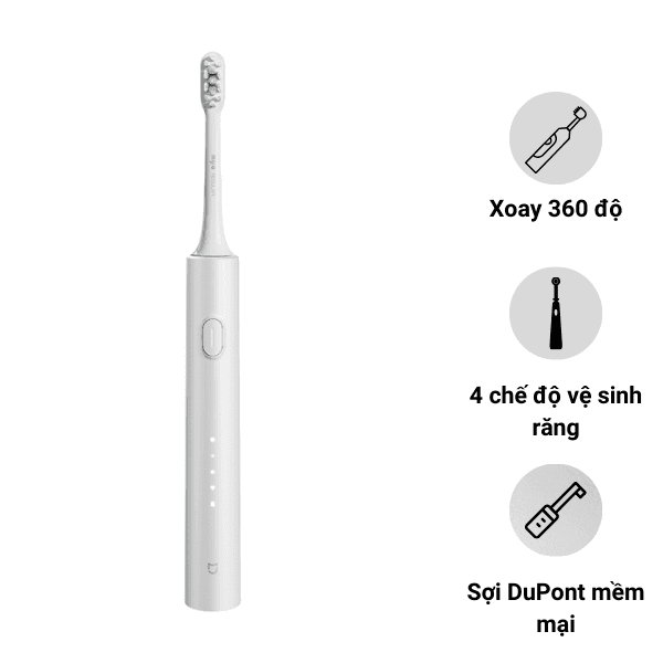 Bàn chải điện Xiaomi T302 Chính Hãng