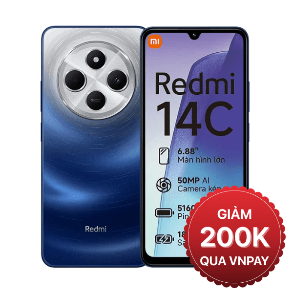 Xiaomi Redmi 14C 128GB Chính Hãng