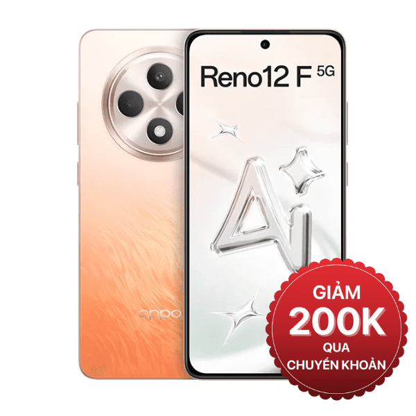 OPPO Reno12 F 5G 256GB Chính Hãng