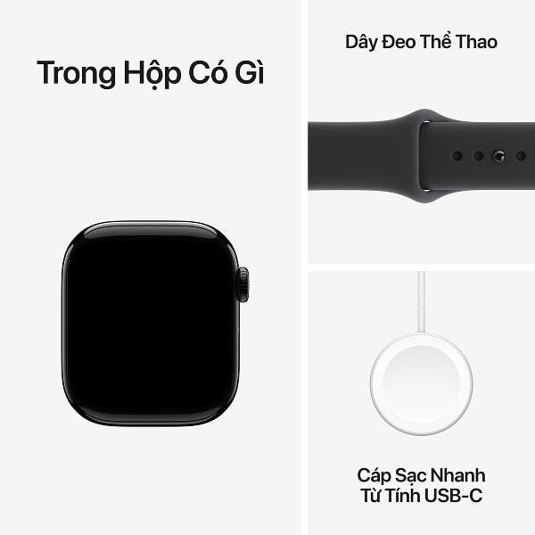 Apple Watch Series 11 42mm (GPS) Viền nhôm - Dây cao su