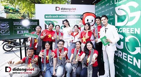 Di Động Việt khởi động chiến dịch D.Green Go Green: Kéo dài vòng đời công nghệ, giảm rác thải điện tử