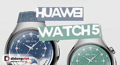 Huawei Watch 5 Bổ Sung Tùy Chọn Màu Mới: Xanh Cực Quang và Xanh Thiên Hà