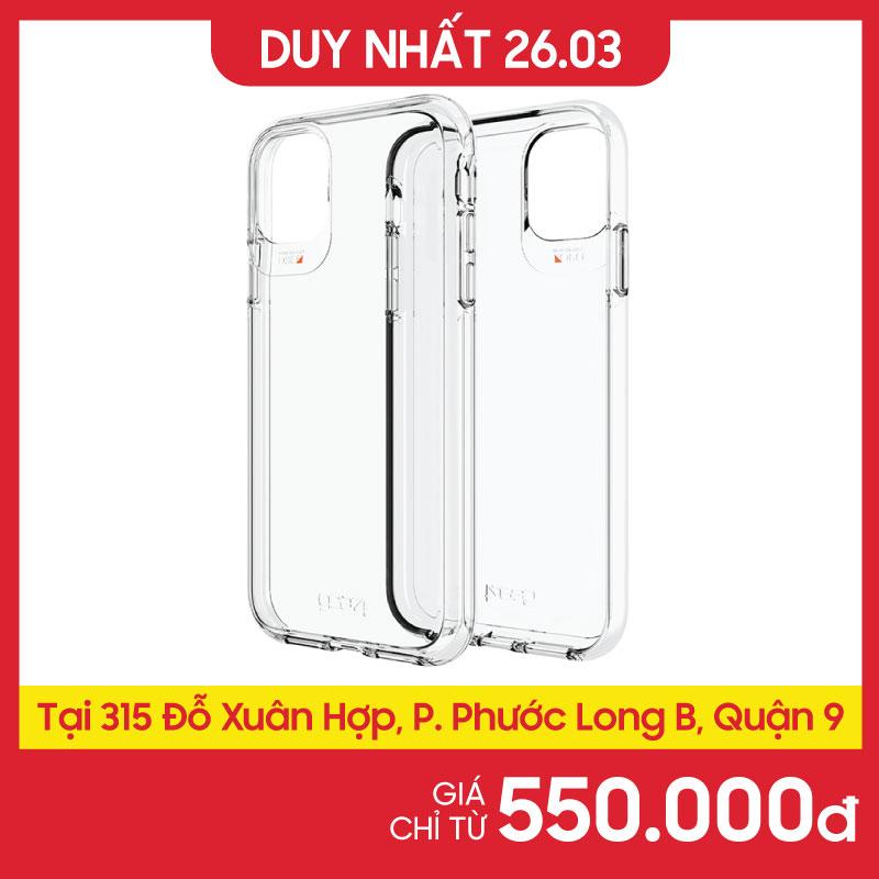 Ốp lưng iPhone 12 mini chống sốc GEAR4 D3O Crystal