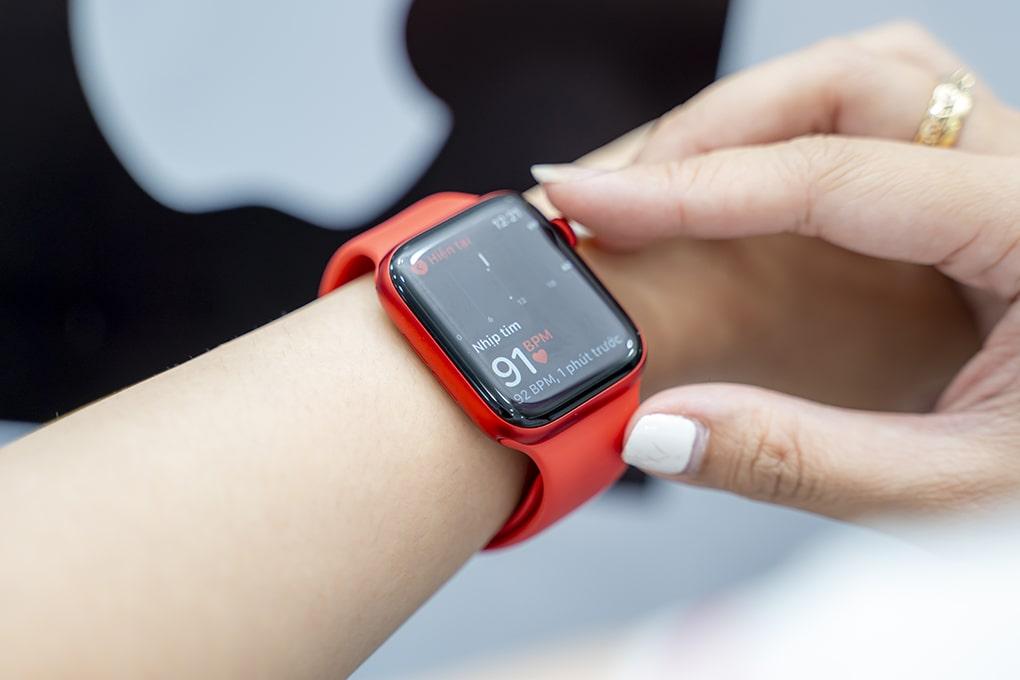 Apple Watch Series 6 44mm (4G) Viền nhôm xám - Dây