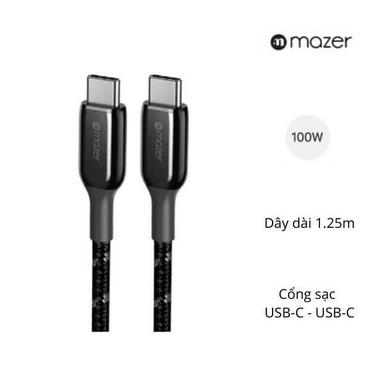 Dây cáp sạc MAZER Infinite.LINK 3 Pro Cable USB-C