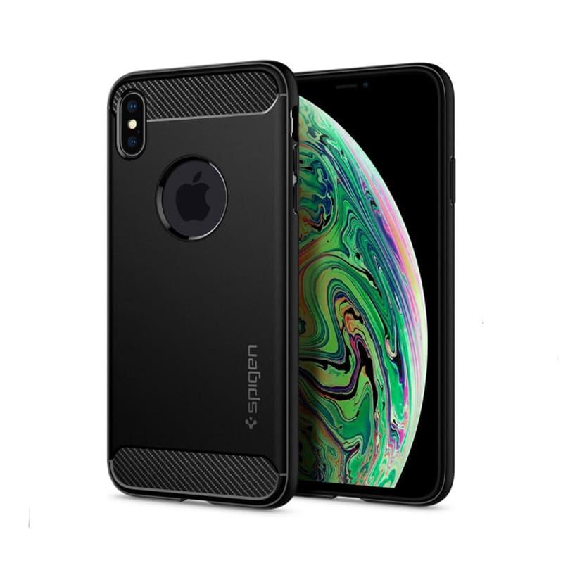 Ốp lưng iPhone Xs Max Spigen Rugged Armon Matte (V