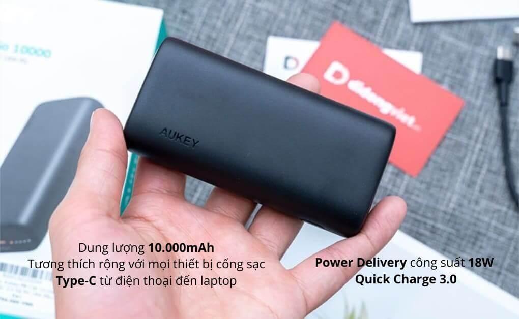 Pin sạc dự phòng Aukey PB-Y36 10.000mAh