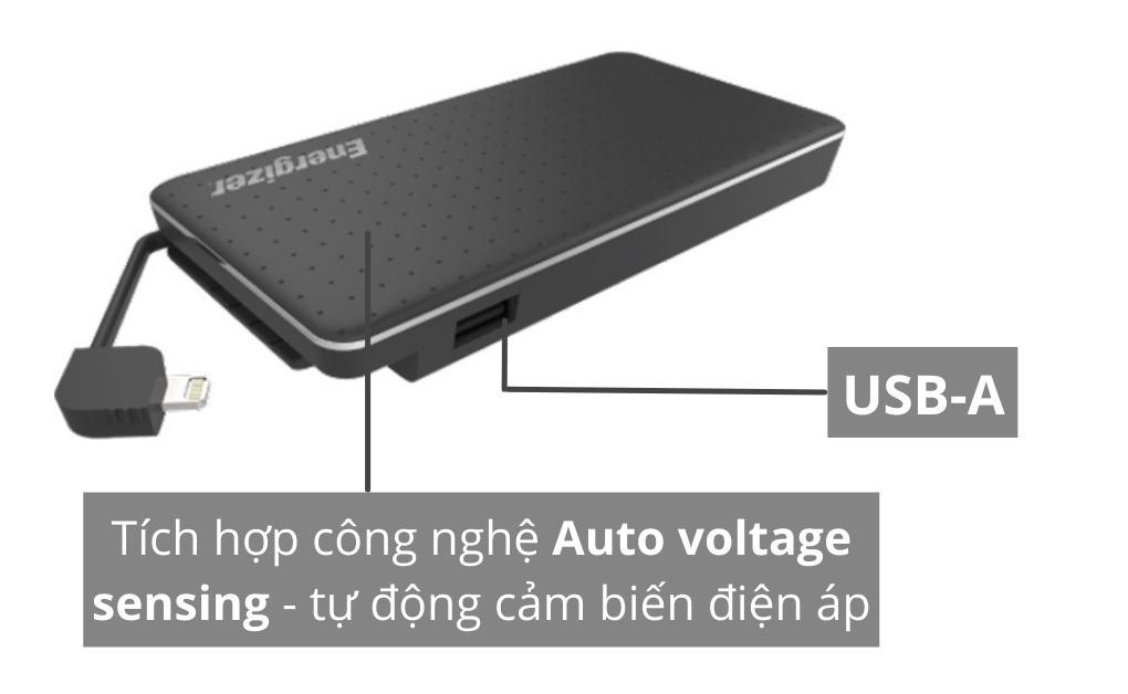 Pin sạc dự phòng Energizer 10.000mAh XP10002ABK