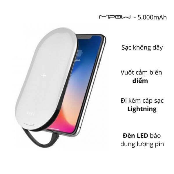 Pin sạc dự phòng Mipow Power Cube X2