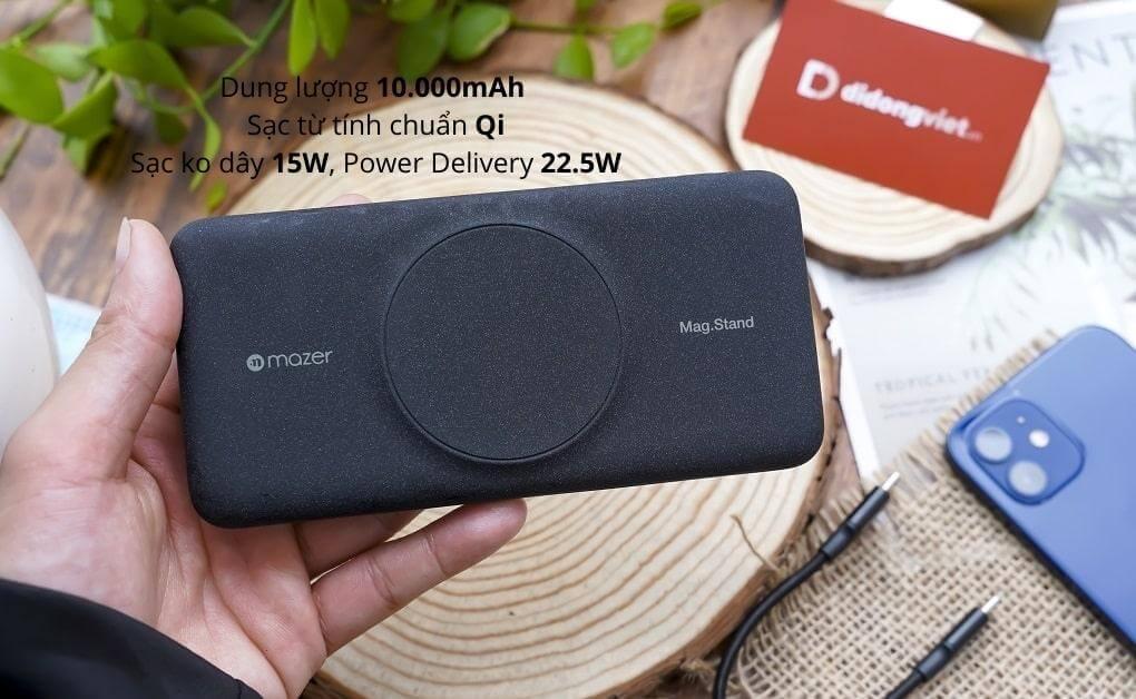 Pin sạc dự phòng không dây Mazer Infinite.Boost Ma