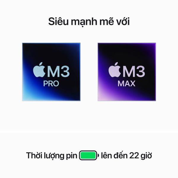 MacBook Pro M3 Pro 16 inch 36GB/512GB Chính Hãng