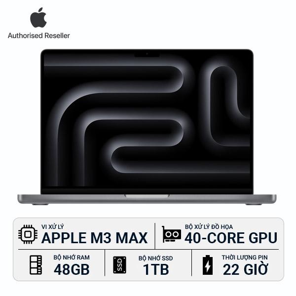 MacBook Pro M3 Max 16 inch 48GB/1TB Chính Hãng