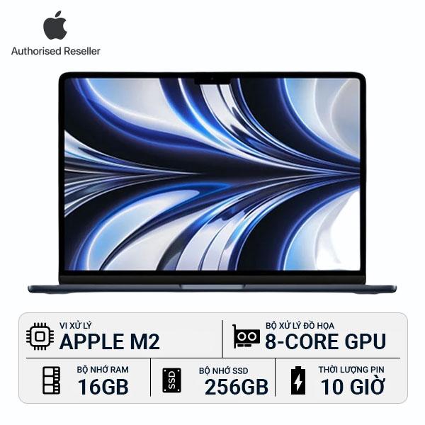 MacBook Air M2 13 inch 16GB/256GB Chính Hãng