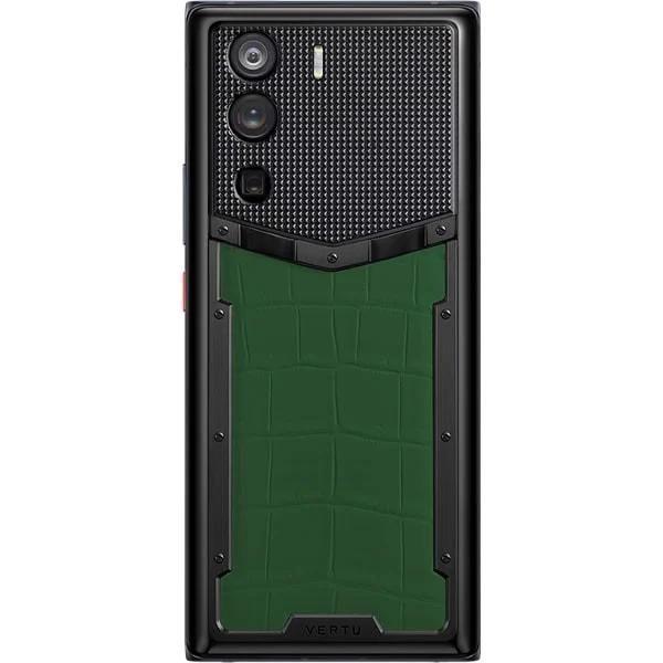 METAVERTU CURVE Dark Green Alligator Leather Basic