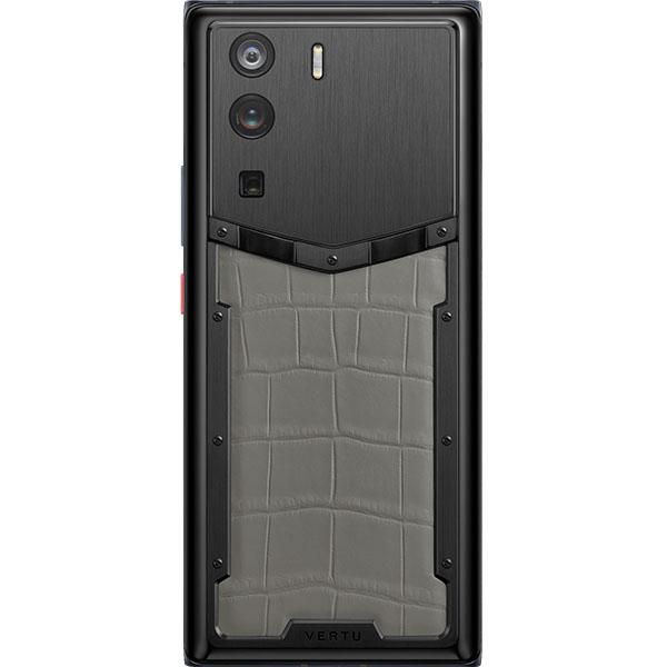 METAVERTU CURVE Grey Alligator Leather Basic