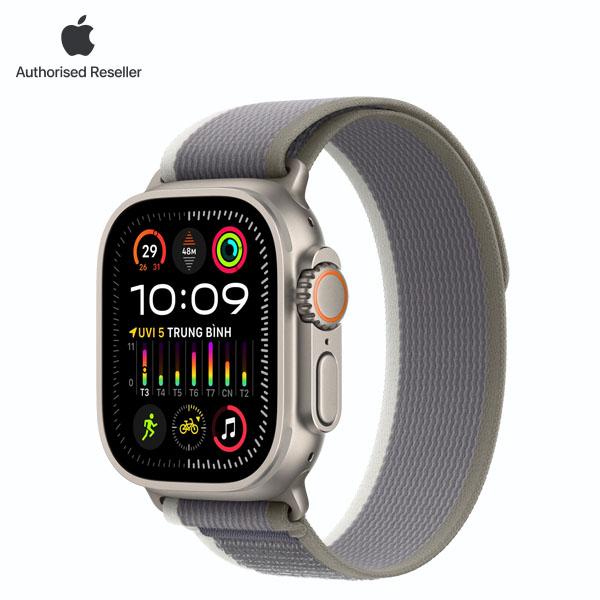 Apple Watch Ultra 2 49mm (LTE) Viền Titan - Dây Trail Loop size S/M