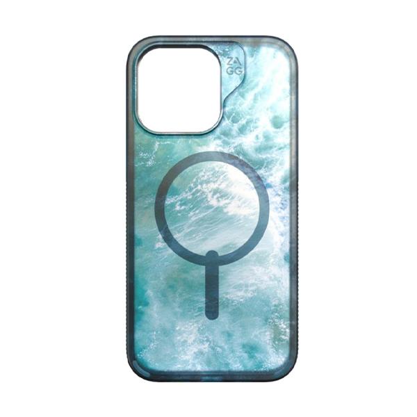 Ốp lưng iPhone 15 Pro Max ZAGG Milan MagSafe Ocean
