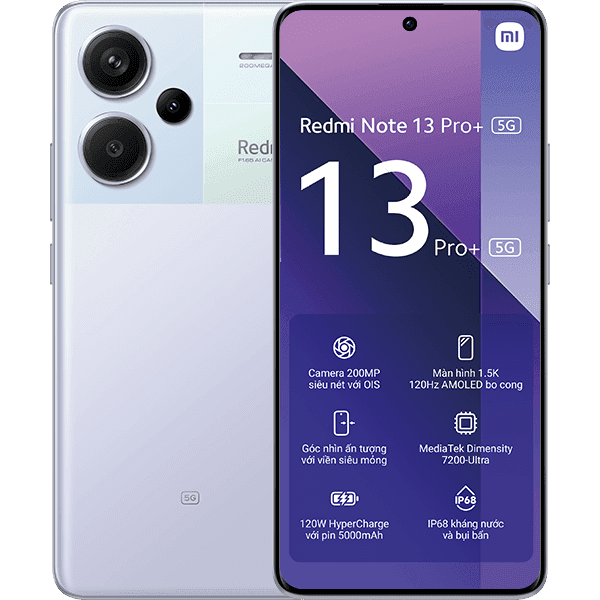 Xiaomi Redmi Note 13 Pro Plus 5G 8GB/256GB Chính Hãng