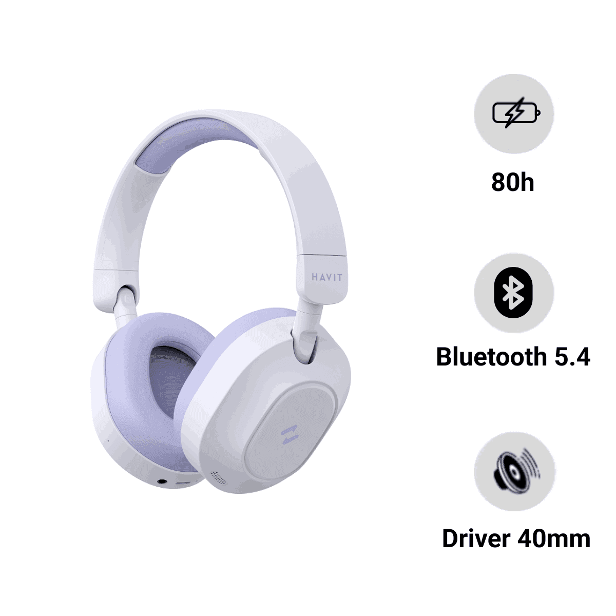 Tai nghe Bluetooth chụp tai Havit Life H668BT