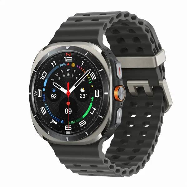 Đồng hồ thông minh Samsung Galaxy Watch Ultra 47mm LTE - Khung viền bạc xám dây đen (BHĐT)