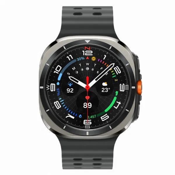 Đồng hồ thông minh Samsung Galaxy Watch Ultra 47mm LTE - Khung viền bạc xám dây đen (BHĐT)